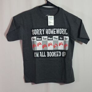 Boys Gaming Shirt Graphic T XS 4-5 (AO)